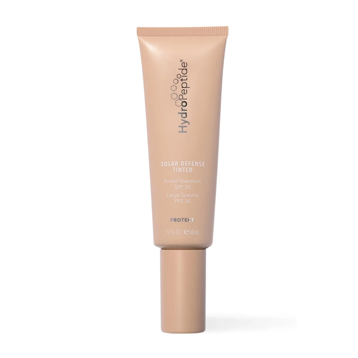 HydroPeptide Solar Defense SPF 30 Tinted 50 mL tube